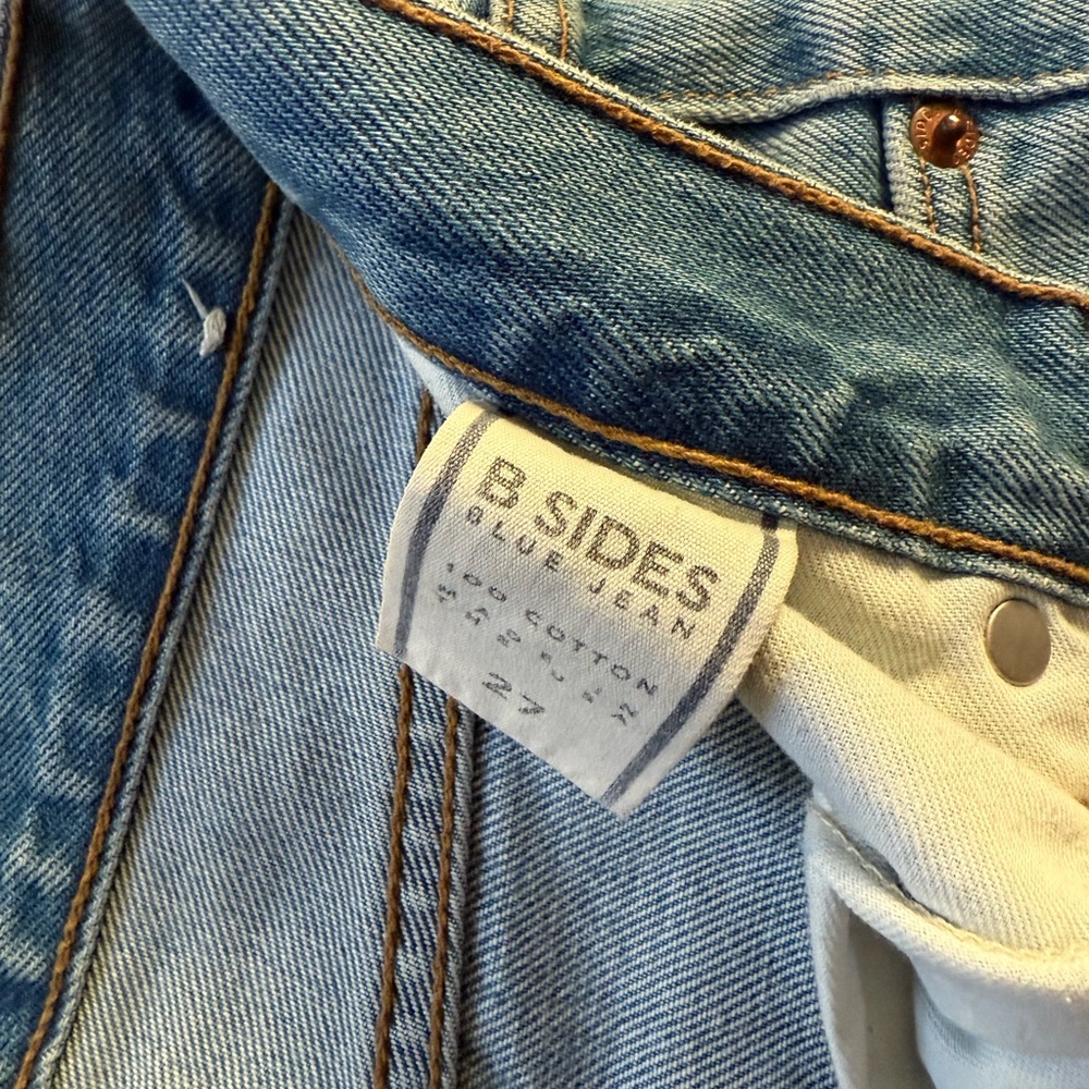 B Sides Patchwork Jeans - image 2